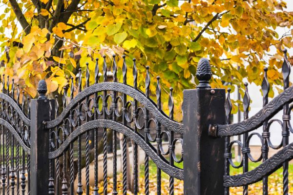 Wrought Iron Fence Washing in San Diego