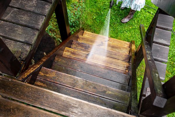 Wood Power Washing in San Diego